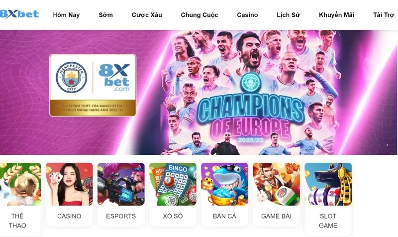 Giới thiệu về cổng game 8xbet