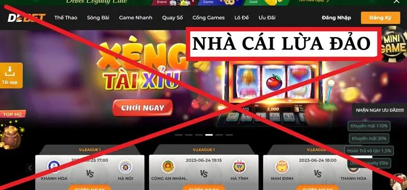 Top 3 nhà cái cần tẩy chay Debet không hỗ trợ giao dịch tốt