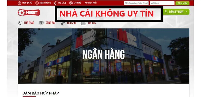 Những gian lận có tại nhà cái Mibet top 3 nhà cái không nên chơi