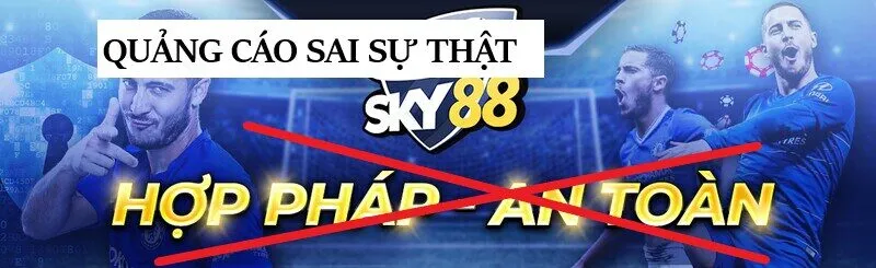 Thông tin về top 3 nhà cái không xanh chín Nhà cái Sky88 hoạt động gian lận